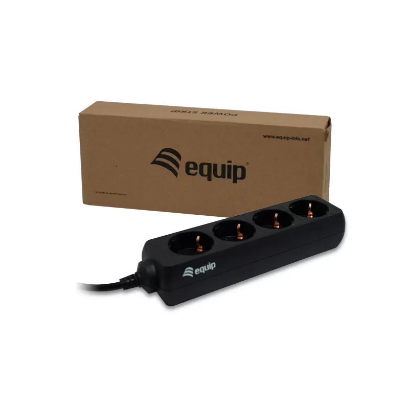 Strāvas sadalītājs Equip 4 kontaktligzdas 333281