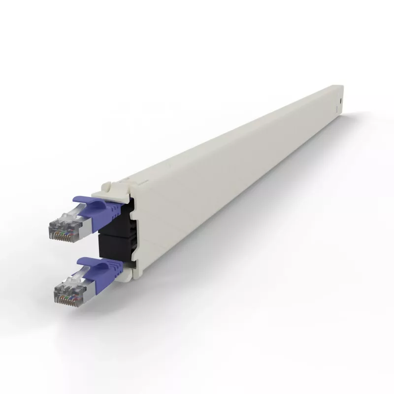 PATCHBOX.one / Kasete / 30RU / STP / Violeta, 1.8 m, Cat6a, U/FTP (STP), RJ-45, RJ-45, Violeta