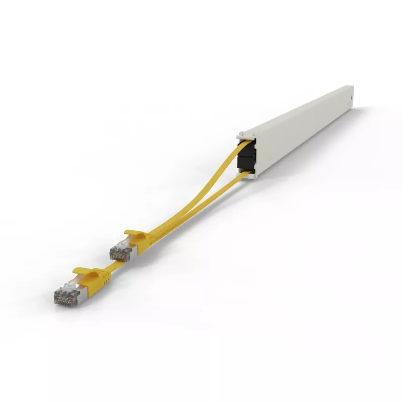 Tīklošanas kabelis PATCHBOX CONE46STPYL 2.5m Cat6a U/FTP Dzeltens