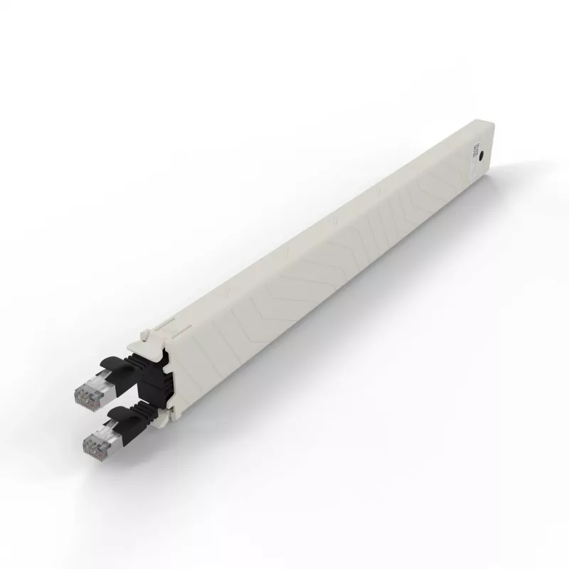 Tīkla kabelis PATCHBOX CONEX8STPBK RJ-45 Cat6a 0.8 m Melns