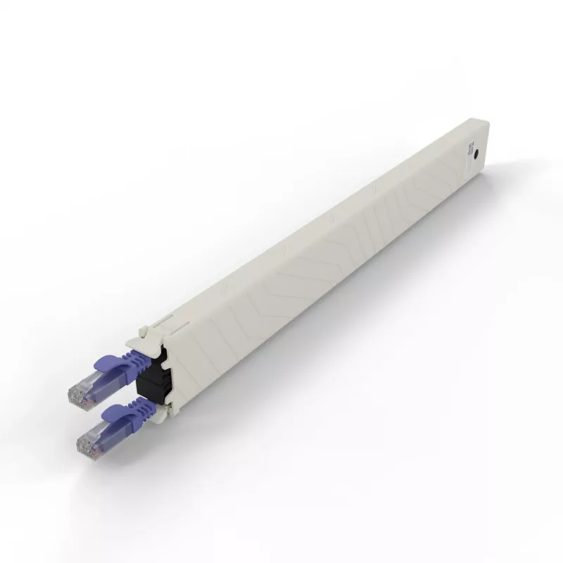 PATCHBOX .one CONEX8UTPVI 8RU Cat6a UTP izvelkamā vara kasete, violeta