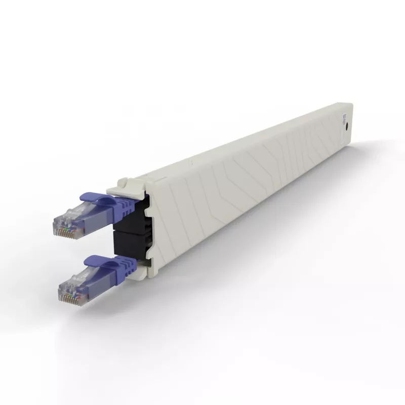 PATCHBOX .one CONEX8UTPVI 8RU Cat6a UTP izvelkamā vara kasete, violeta