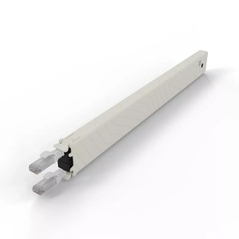 PATCHBOX .one CONEX8UTPWH 8RU Cat6a UTP izvelkamā vara kasete, balta