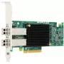 Broadcom Emulex LPe31002-M6 Gen 6 16Gb Fibre Channel divu portu HBA, PCIe 3.0 x8, jaunināms līdz 32Gb