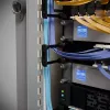 Kabeļu pārvaldības panelis PATCHBOX Patchcatch Solo 24 gab. Melns Sarkans