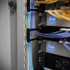 Kabeļu pārvaldības panelis PATCHBOX Patchcatch Solo 24 gab. Melns Sarkans
