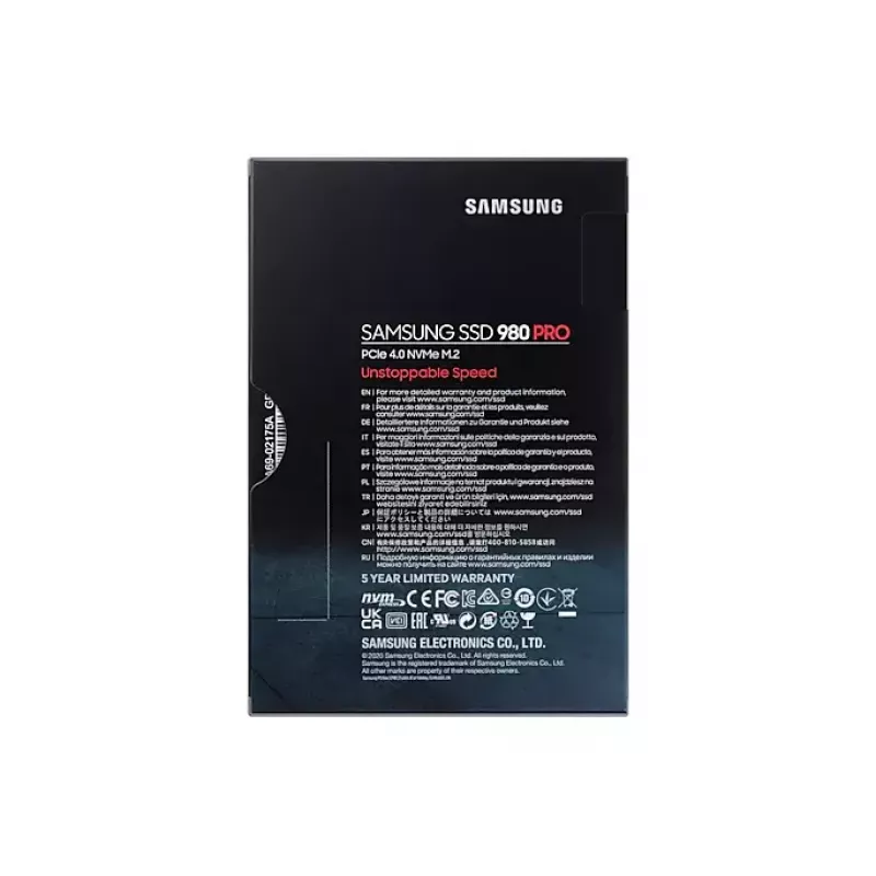 Samsung 2TB M.2 PCI Express 4.0 NVMe SSD MZ-V8P2T0BW