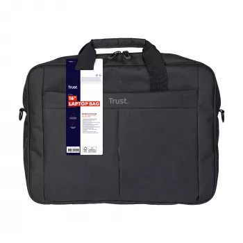 Trust Primo Carry soma 16 inch portatīvajiem datoriem, portfelis, 40.6 cm (16 collas), plecu siksna