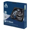 ARCTIC P12 Silent - Spiediena optimizēts kluss 120 mm ventilators