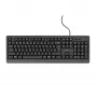 Trust TK-150 tastatūra Office USB QWERTZ Melna