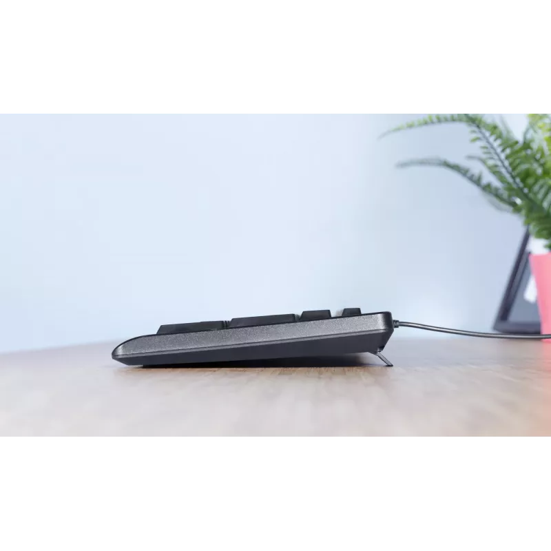 Trust TK-150 tastatūra Office USB QWERTZ Melna