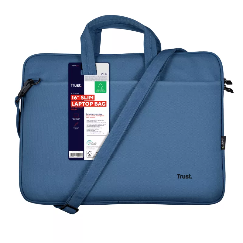 Trust Bologna 40.6 cm (16 collu) portfelis Zils