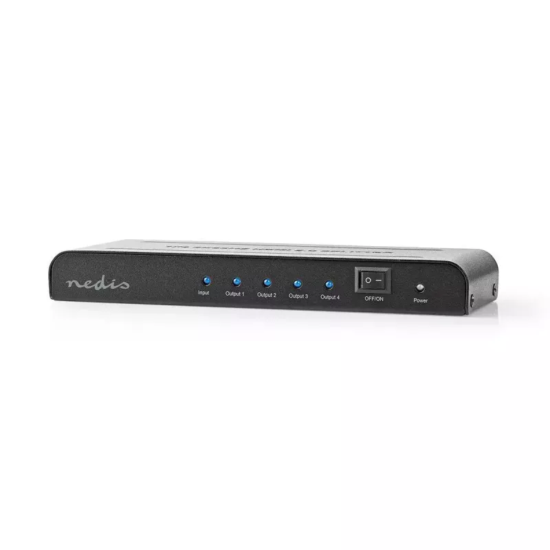 Video sadalītājs Nedis VSPL3474AT 4x HDMI 4K@60Hz
