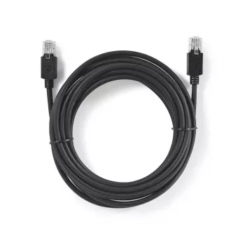 Tīkla kabelis Nedis CCBW85210AT150 15m Cat6 F/UTP Melns