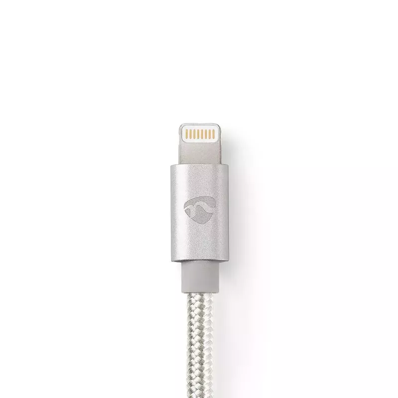 Nedis CCTB39300AL30 USB A–Lightning kabelis 3 m alumīnija