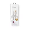Nedis CCTB39300AL30 USB A–Lightning kabelis 3 m alumīnija