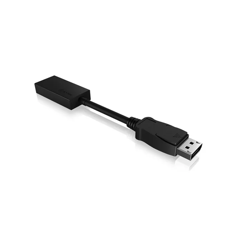ICY BOX IB-AC508a DisplayPort uz HDMI adapteris, melns