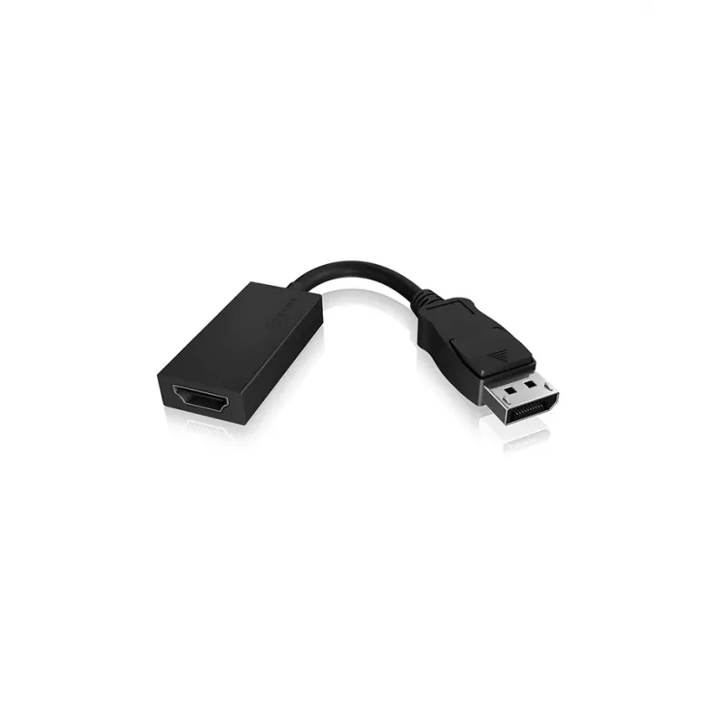 ICY BOX IB-AC508a DisplayPort uz HDMI adapteris, melns
