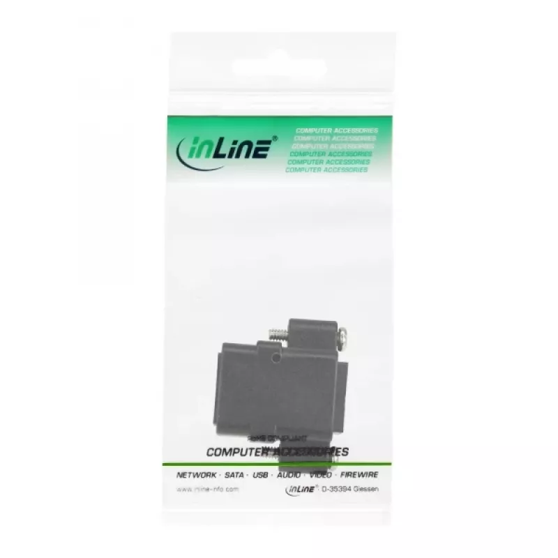 InLine Patch Cable Cat.5e Savienotājs UTP 2x RJ45 sievišķais uzstādīšanai