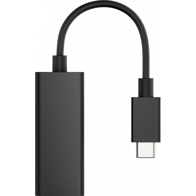 HP USB-C uz RJ45 Adapteris G2, vadu, USB Type-C, melns