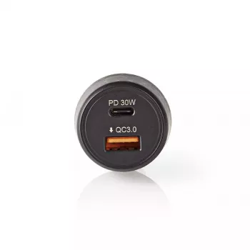 Mobilās ierīces lādētājs Nedis CCPD30W100BK Smartphone Melns Ātrā uzlāde