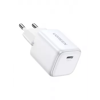 Iekštelpu lādētājs Ugreen 15324 Universāls Balts AC 1 USB Type-C ports