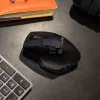JLab Audio Epic Office bezvadu pele labajai rokai — Bluetooth + USB Type-A, optiskā 2400 DPI, 9 pogas, ritenītis, melna