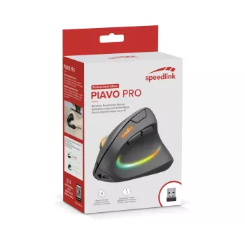 Pele SPEEDLINK SL-630026-BK RF bezvadu optiskā vertikālā