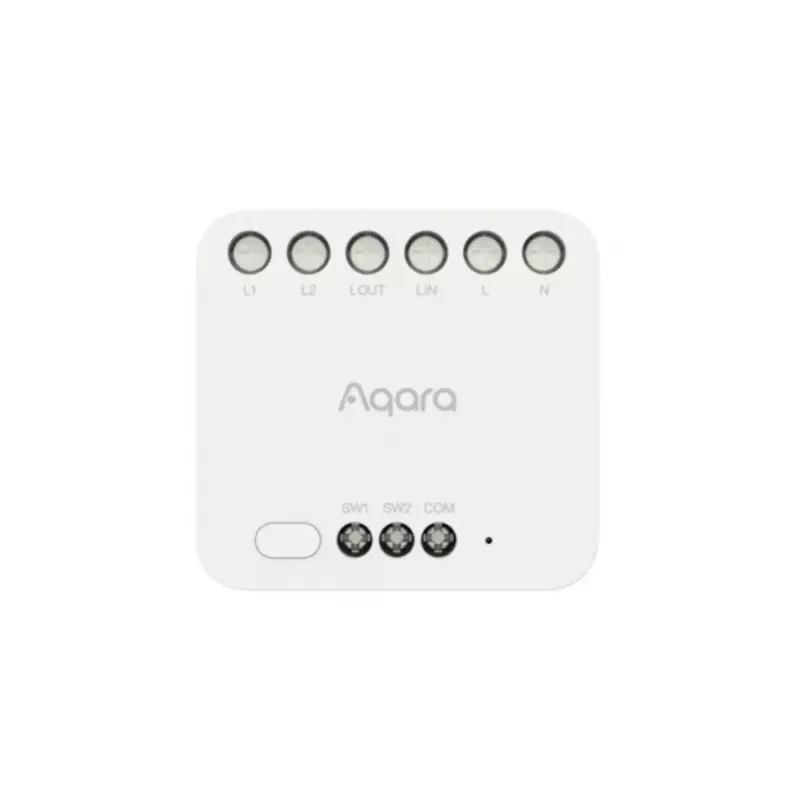 Aqara DCM-K01 viedais releju modulis, 2 kanāli