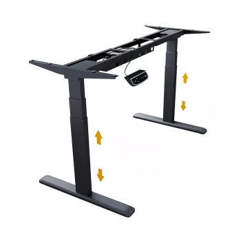 Elektriski regulējams galda rāmis ICY BOX IB-EW205B-T
