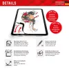 Displex TABLET PAPERSENSE iPad 10,9 inch(10.)/11 inch (2025)/Air 11 inch(2024/2025), noņemama rakstīšanas vai zīmēšanas plēve ar papīra sajūtu
