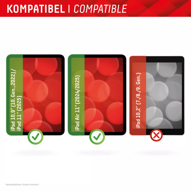 Displex TABLET PAPERSENSE iPad 10,9 inch(10.)/11 inch (2025)/Air 11 inch(2024/2025), noņemama rakstīšanas vai zīmēšanas plēve ar papīra sajūtu