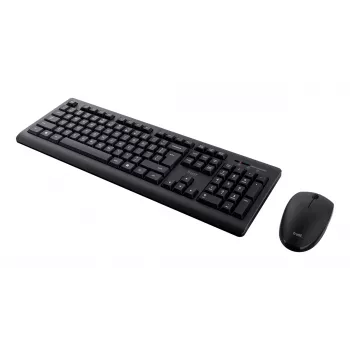Trust Primo bezvadu tastatūra un pele RF QWERTZ vācu melns