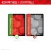 Displex Tablet Glass (9H) Apple iPad Air 11 colli (2024/2025), Eco montāžas rāmis, nesalaužams, ultra-plāns, neredzams
