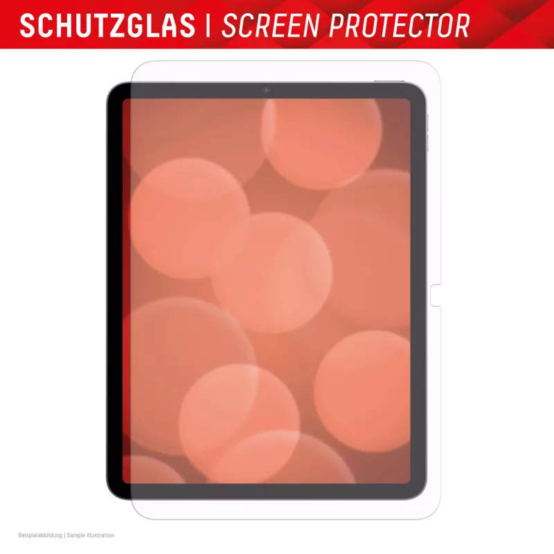 Displex Tablet Glass (9H) Apple iPad Air 11 colli (2024/2025), Eco montāžas rāmis, nesalaužams, ultra-plāns, neredzams
