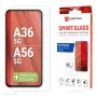 Displex Smart Glass (9H) Samsung Galaxy A36/A56, montāžas uzlīme, nesalaužams