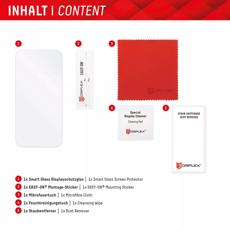 Displex Smart Glass (9H) Samsung Galaxy A36/A56, montāžas uzlīme, nesalaužams