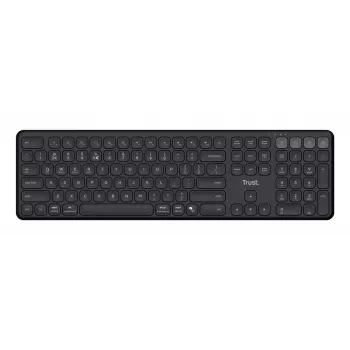 Trust Vaiya tastatūra Home/Office RF bezvadu + Bluetooth QWERTZ vācu melna
