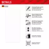 Displex ekrāna aizsargs (10H) Google Pixel 8a, EASY-ON® Eco Montāžas rāmis, izturīgs pret skrāpējumiem