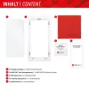 Displex ekrāna aizsargs (10H) Google Pixel 8a, EASY-ON® Eco Montāžas rāmis, izturīgs pret skrāpējumiem