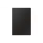 Samsung EF-DX625 QWERTZ Vācu tastatūra Pogo Pin Melna