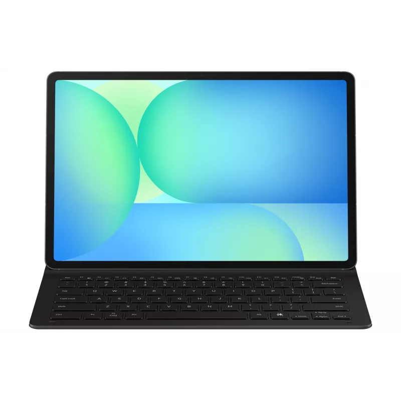 Samsung EF-DX620 QWERTZ Vācu tastatūra Melna ar Pogo Pin savienojumu