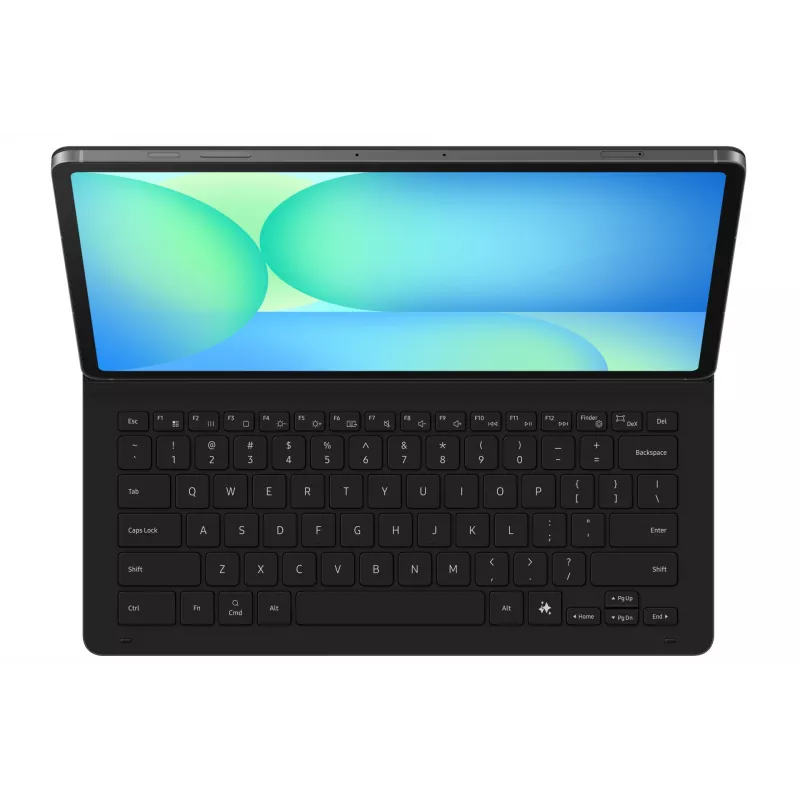 Samsung EF-DX620 QWERTZ Vācu tastatūra Melna ar Pogo Pin savienojumu