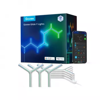 Govee Glide RGBIC Y sienas lampa viedā Wi-Fi/Bluetooth 72 W