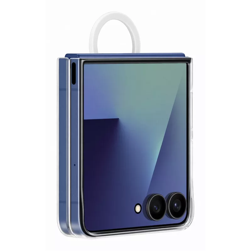 Caurspīdīgs aizsargmaciņš Samsung Galaxy Z Flip7 — Samsung EF-QF766CTEGWW