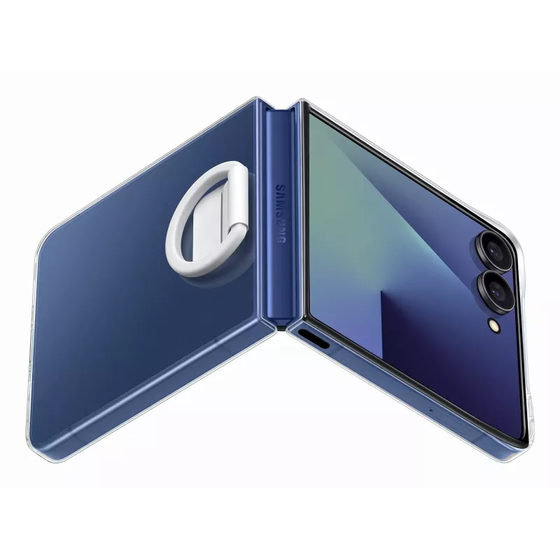 Caurspīdīgs aizsargmaciņš Samsung Galaxy Z Flip7 — Samsung EF-QF766CTEGWW