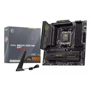 MSI MAG B850M MORTAR WIFI mātesplate AMD B850 Socket AM5 micro ATX