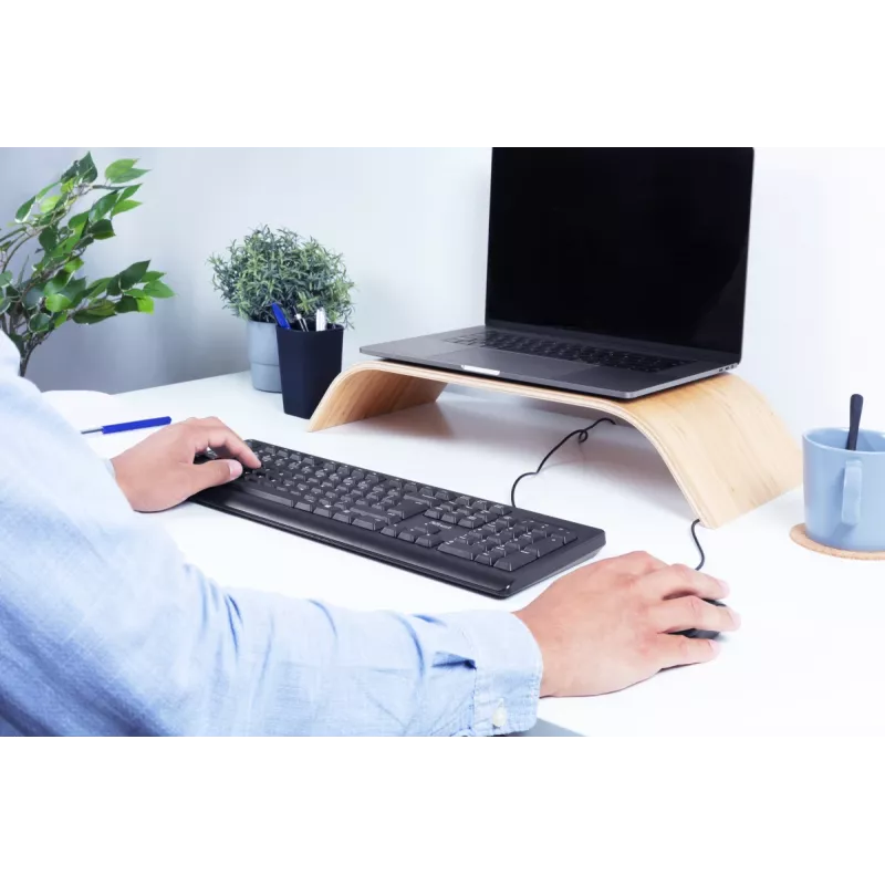 Trust Primo tastatūra ar peli Office USB vācu melna