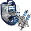 Philips RacingVision GT200 12342RGTS2 augstas veiktspējas halogēna spuldze, H4, 60 W, 12 V, 3600 K, 2 gab.