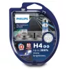 Philips RacingVision GT200 12342RGTS2 augstas veiktspējas halogēna spuldze, H4, 60 W, 12 V, 3600 K, 2 gab.